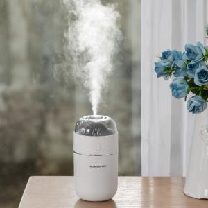 Wholesale Colorful Ultrasonic Air Humidifier Mini Volcano 320mL Led Aroma Diffuser from china suppliers
