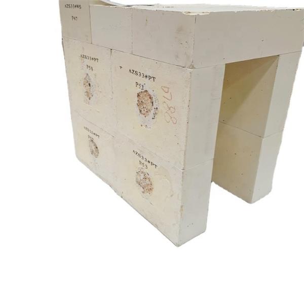Fused Casting AZS PT-Normal Casting Brick for Glass Furnace Tuckstons 0% SiC