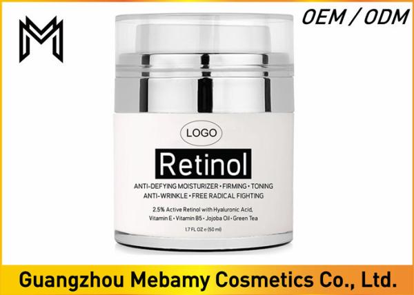 Active Retinol Organic Eye Cream Natural Ingredients Reduces Wrinkles / Fine