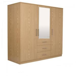 China CC 1200*550*2000mm Wood Panel Furniture Plywood MDF Board Wardrobe on sale