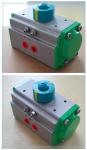 double action rack and pinion rotary actuator pneumatic control