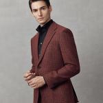 Stylish Pants Suits End Red Men's Suit for Groom's Wedding Dress and Business