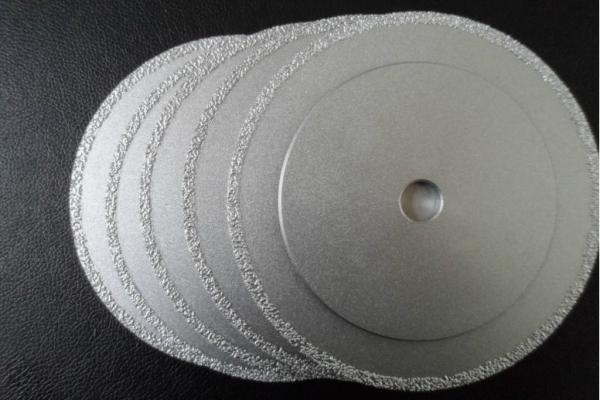 9.06" 230x2.23mm Vacuum Brazed Diamond Grinding Blade For Cutting Metal Fire