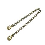 Galvanized G70 Binder Steel Link Chain Forged Clevis Grab Hooks 20Mn2 Metal Link