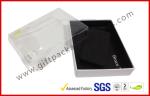 Grey Board Gift Packaging Boxes with Clear 0.4mm PVC Transperent Cover for
