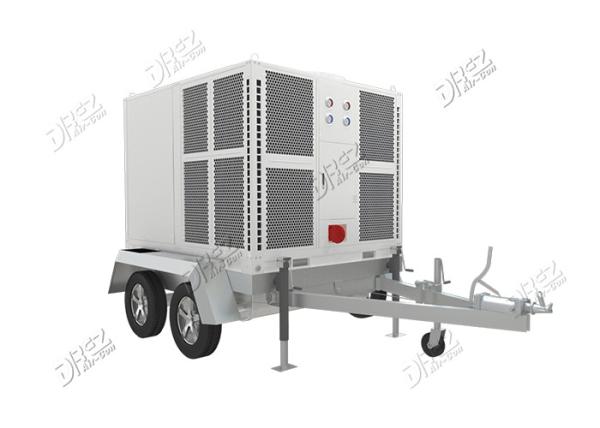 Horizontal Ducted Trailer Mounted Air Conditioner Portable For Luxury Wedding