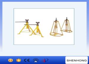 Wholesale SIL-5 Steel Wire Reel Jack Stands Pillar Style Mechnical Reel Payout Stand from china suppliers