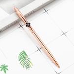 Crystal Ball Point Pen 0.7MM Gel Pen Cute Design Stationery with 240M Writing
