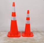 Safety 700mm Traffic Warning Cones Orange Reflective Safety Cones 1.4kg