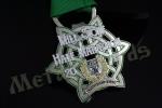 Die Casting Starr Bottle Opener Medals , Bottle Lid Opener 3mm Thickness