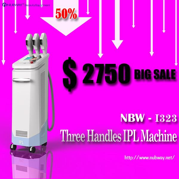 Beauty salon / spa use !! Amazing 50% discounts off! 3 handles IPL wrinkle