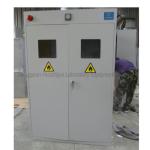 Metal Handle Laboratory Storage Cabinets Three Linkage Lock 1mm Cold Rolled
