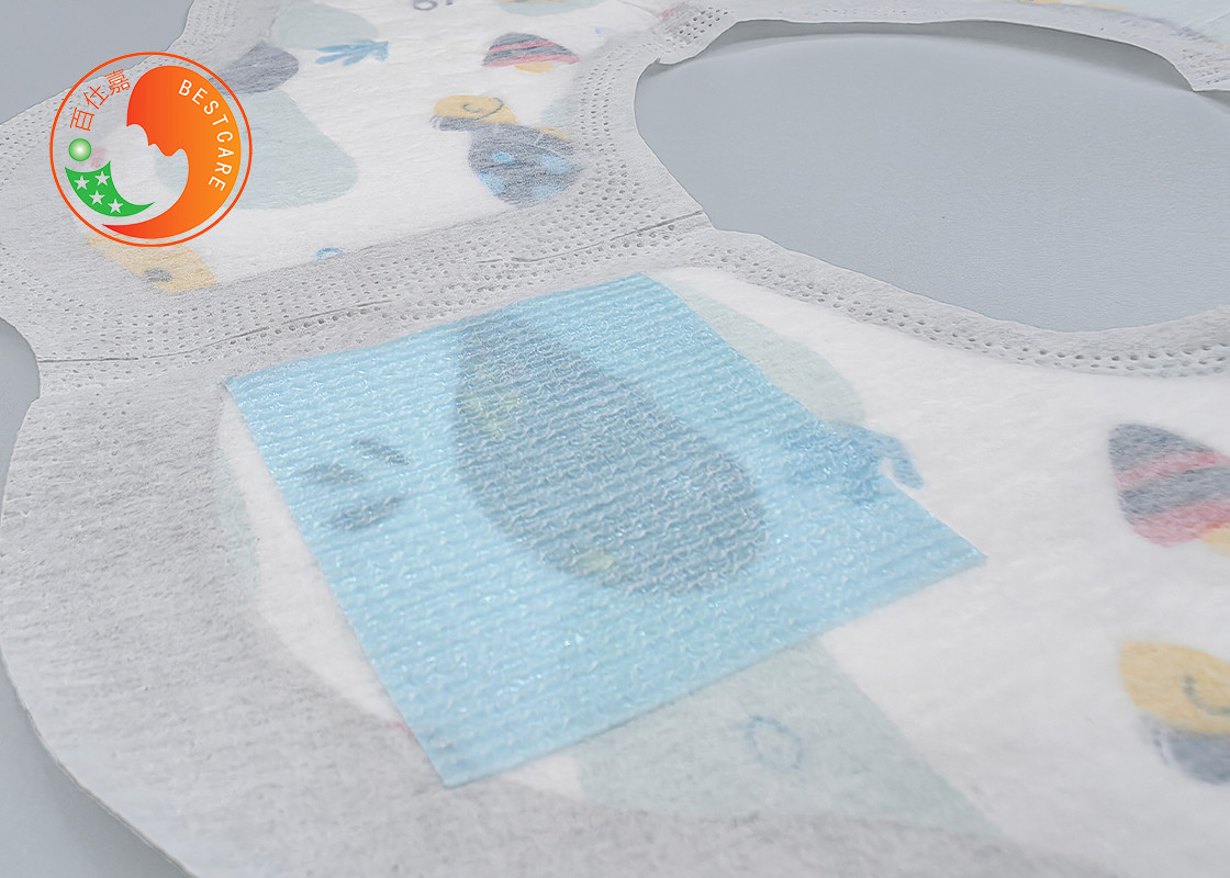 Adjustable Snap Disposable Baby Dribble Bibs Saliva Sanitary Easy Clean Discreet