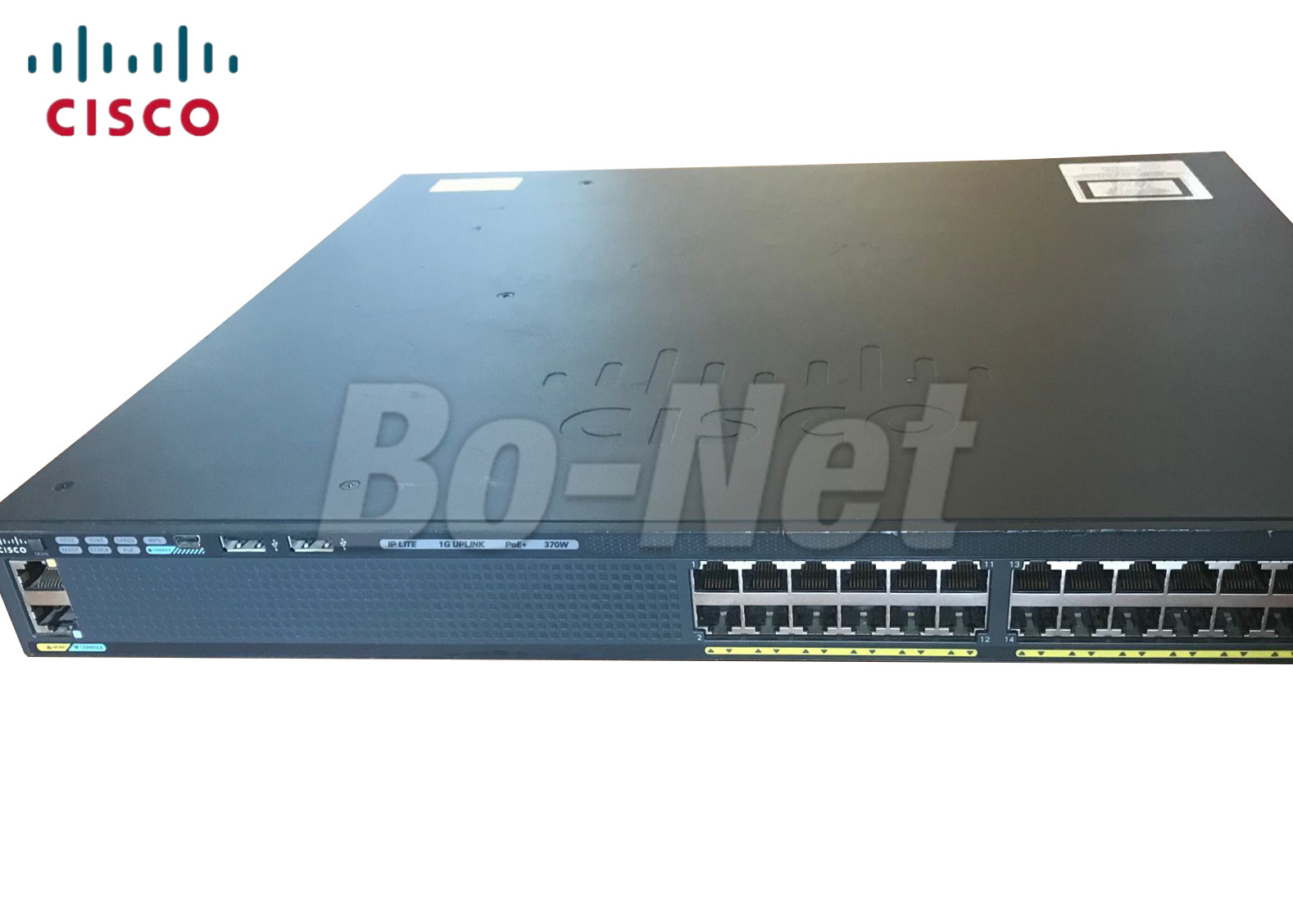 Long Lifespan Used Cisco Switches WS-C2960XR-24PS-I 24 Ethernet PoE Ports IP Lite