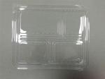 4-Compartments Plastic Food Container With Lid Healthy Food Storage Disposable