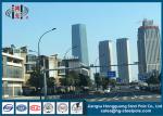 LED High Mast Lamp Pole Street Lighting Poles With Hot Dip Galvanization