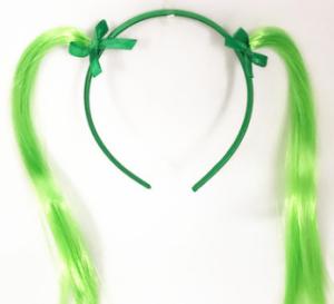 Wholesale New Irish Halloween headgear, green clover headband, stage show, party dress up. from china suppliers