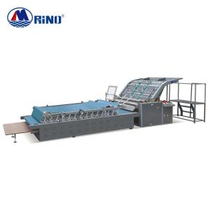 Wholesale Cardboard Semi Automatic Flute Laminator 1300×1100mm With Touch Screen Control from china suppliers