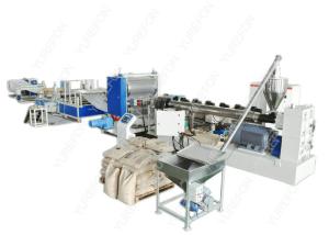 Wholesale Full Automatic Plastic Sheet Extrusion Line , Colorful Dimpled Drainage Membrane Extruder from china suppliers