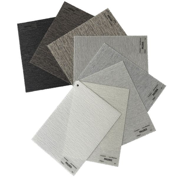 100% Blackout Plain Window Shades Fabric Roller Blind Fabric For Windows