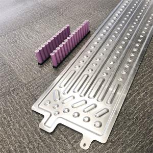 Wholesale 3003 Alloy Vacuum Brazed Aluminium Cold Plate Heat Exchanger Aluminum Liquid Cooled Heat Sink Cooling Plate from china suppliers