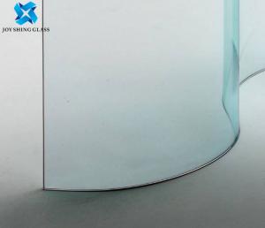 China Building / Furniture Curved Tempered Glass Sheets 2mm-19mm Hot Bent Glass on sale