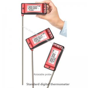 Wholesale Lab and Industrial Digital Thermometer Measuring Range -60C-300C Dimension 106mm*48mm*37mm from china suppliers