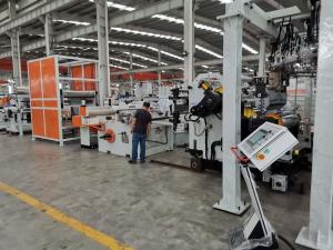 Wholesale 85mm Conical Co Rotating Twin Screw Extruder Mixing Melting PET from china suppliers