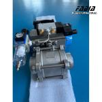 Pneumatic Ball Valve Actuator Butt-Weld Water Tank Ball Valve Control Valve