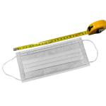 21*9.5cm Cleanroom 3 Ply Earloop Disposable Nonwoven Face Mask