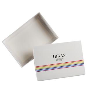 Wholesale Folding Art Paper Lid Tray Paper Packing Box Coated Paper Box For Underwear from china suppliers