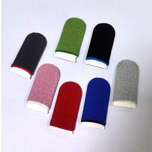 China Mobile Gaming Finger Sleeve Anti Sweat For Mobile Phone Games on sale