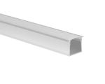 Recessed Sandblasting 6063 T5 LED Strip Aluminium Extrusion