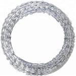 Sea Shipping GI Razor Wire Barrier Concertina Barbed Wire Rolls for Airport