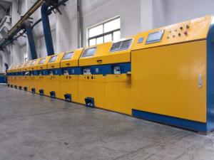Wholesale Vertical Type Straight Line Wire Drawing Machine For Low / Medium Carbon Steel from china suppliers
