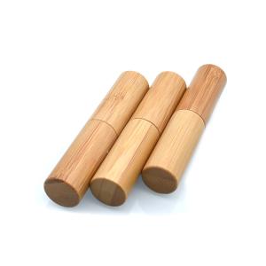 Wholesale 21mm 3.5g Raw Wooden Lip Balm Lipstick Tube Container Bulk 8cm from china suppliers