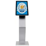 Indoor Small Size Touch Screen Kiosk High Color Uniformity Long Hour Advertising