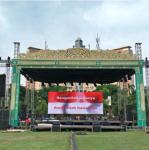 1000-1500cd/m2 Advertising Indoor LED Screen Rental P4.81 500*1000mm For Fashion