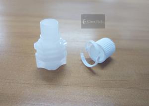 China 8.6 Millimeter PE Plastic Spout Caps For Soya - Bean Milk pouch on sale