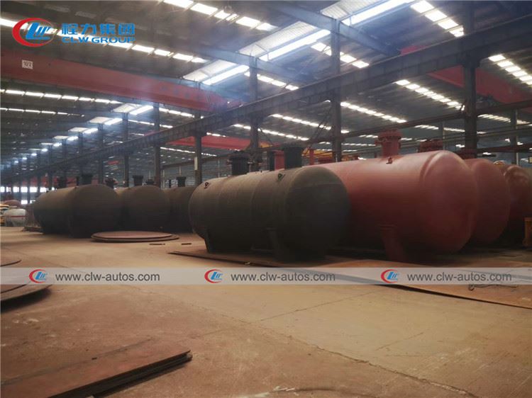 Carbon Steel 80000L 40MT Buried LPG Gas Storage Tank