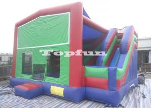 Wholesale Customize Artworks 20ft DIY Inflatable Jumping Castle With Roof N Slide For Kids from china suppliers
