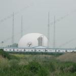 Dual Layer Membrane Structure Gas Balloon Freestanding For Biogas Plant
