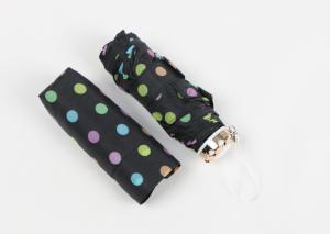 Wholesale Ultra Mini 5 Fold Compact Travel Umbrella 190T Pongee With Full Color Printing from china suppliers