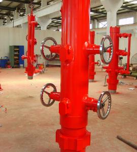Wholesale Casing Rotating Cement Head 10000 psi Double Plug / Single Plug from china suppliers