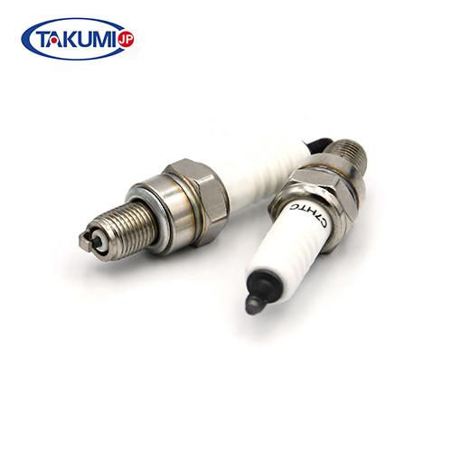 Motorbike spark plugs for NGK C7HSA Denso U22FS-U Bosch U260T1 Autolite 2795