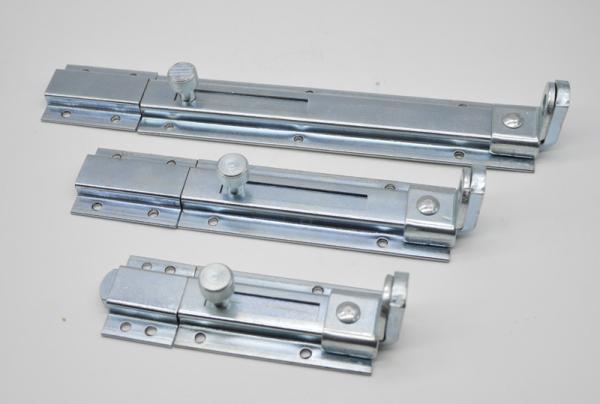Steel Door bolts/latch DL601, Size: 130MM, 180MM, 250MM, Galvanized bolt lock