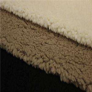 China Micro polar Sherpa Fleece Fabric Used in sofa,winter clothes,Lining on sale