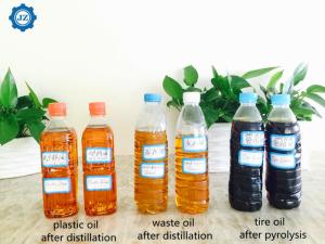 Wholesale 10TPD 15TPD 20TPD Waste Tire Pyrolysis Oil Distillation To Diesel Oil Refinery Plant from china suppliers