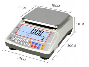 China 0.01g Accuracy Digital Counting Scale Plug In / Battery Powered on sale