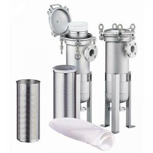 China Stainless Steel Bag Filter Housing Large Flow Industrial Water Multi Bag Filter on sale